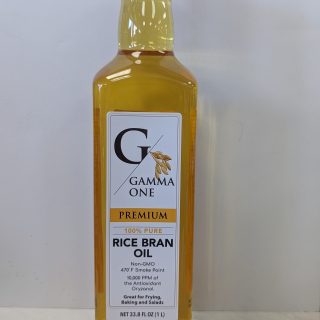 Gamma One Rice Brand Premium Oil 1L